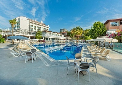  Почивка в JUSTINIANO CLUB ALANYA 4*, Алания, Турция. Чартърен полет от София + 7 нощувки на човек на база All Inclusive 