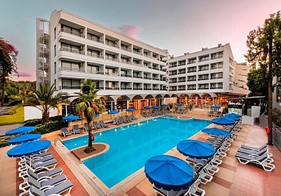 Почивка в KAYAMARIS HOTEL 4*, Мармарис, Турция. Чартърен полет от София + 7 нощувки на човек на база All Inclusive