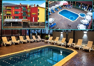 Почивка в Кранево: Хотел Жаки с басейн и релакс зона