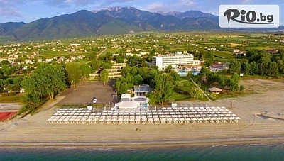 Почивка на Олимпийската Ривиера! 5 или 7 All Inclusive нощувки в Olympian Bay Grand Resort 4* + басейн, чадър и шезлонг + Безплатно за дете до 12 г., от Солвекс