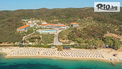 Почивка на първа линия в Akrathos Beach Hotel, Урануполи, до 15 октомври