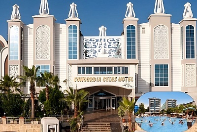 Почивка на първа линия в Аланя, Турция в луксозен CONCORDIA CELES HOTEL 5*