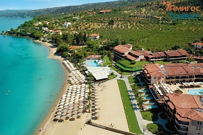 Почивка на първа линия в Гърция - Anthemus Sea Beach and SPA, Ситония, Халкидики със закуска и вечеря