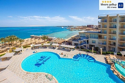 Почивка на първа линия в Хургада, Египет - All Inclusive в King Tut Aqua Park Beach Resort 4*