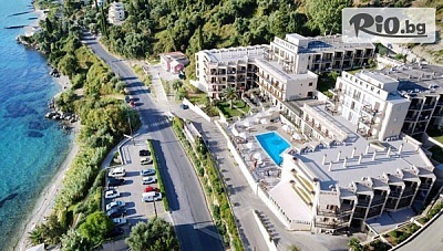 Почивка на първа линия на о-в Корфу! 5 или 7 All inclusive нощувки в Hotel Corfu Belvedere + басейн, шезлонг и чадър на плажа, от Солвекс