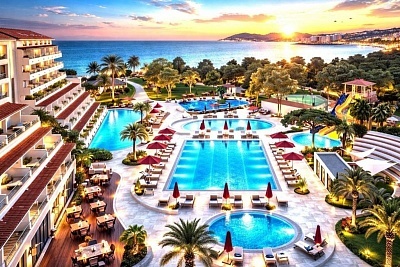 Почивка на първа линия в Кушадасъ, Турция: 7 нощувки Ultra All Inclusive в BATIHAN BEACH RESORT