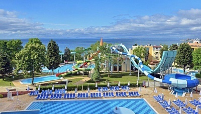 Почивка на първа линия в Несебър до 29 Август! All Inclusive нощувка + Аквапарк, шезлонг и чадър на плажа, от Sol Nessebar Mare and Bay 4*