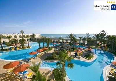 Почивка на първа линия на остров Джерба, Тунис: 7 All inclusive нощувки в Sentido Djerba Beach