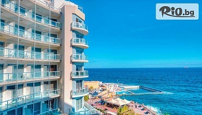 Почивка на първа линия в Preluna Hotel 4*, Малта