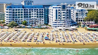 Почивка на първа линия в Слънчев бряг! All Inclusive Light нощувка + басейн, шезлонг и чадър + Безплатно за дете до 12 г., от Чайка Бийч Ризорт