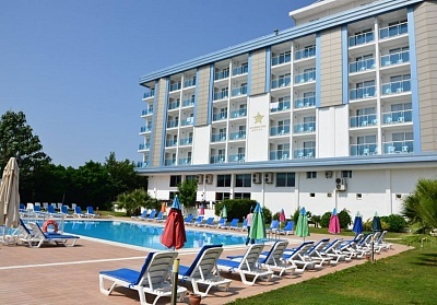  Почивка през Май в хотел My Aegean Star Hotel 4*, Кушадасъ, Турция! Автобусен транспорт + 7 нощувки на човек на база All Inclusive + басейни. Дете до 11.99 г. безплатно! 