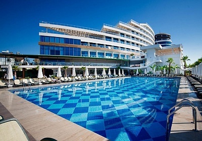 Почивка в RAYMAR HOTELS & RESORTS 5*, Сиде, Турция. Чартърен полет от София + 7 нощувки на човек на база Ultra All Inclusive