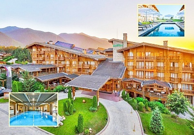 Почивка в Разлог: All inclusive престой в Пирин Голф Хотел & СПА 5* с басейни и голф
