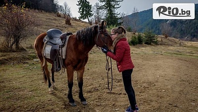 Почивка в Родопите до края на Февруари! Нощувка със закуска и вечеря + 2 часа преход с кон по желание, от Ранчо Диви Родопи