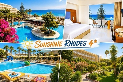 Почивка на о. Родос, Гърция с All Inclusive в SUNSHINE RHODES 4*