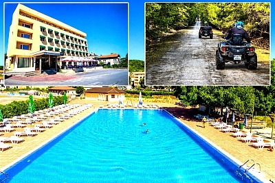 Нощувка за двама с изхранване и ATV приключение в хотел Форум Спорт Палас, Дряново