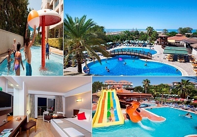 Почивка в SEHER RESORT & SPA HOTEL 5*, Сиде, Турция. Чартърен полет от София + 7 нощувки на човек на база All Inclusive + 3 басейна, 2 водни пързалки и СПА!