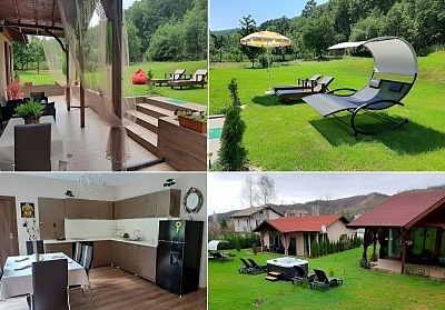 Почивка във вила Мая с джакузи и сауна край Дупница