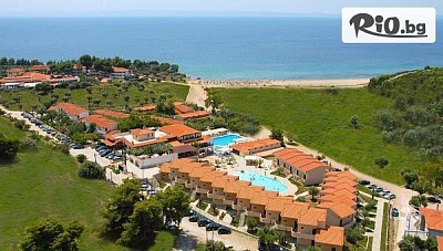 Почивка на Ситония, Халкидики от 1 Юли до 20 Август! 5 All Inclusive нощувки + 2 басейна и сауна във Village Mare Hotel 4* + Безплатно за дете до 12г., от Ambotis Holidays