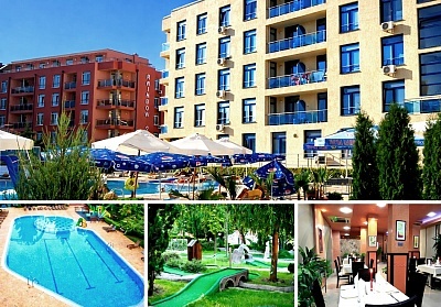 Почивка в Слънчев бряг: Хотелски комплекс Рейнбоу 1 с включени закуска и вечеря