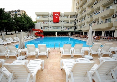 Почивка в SUN BEACH HILL HOTEL 4*, Сиде, Турция! Чартърен полет от София + 7 нощувки на човек на база All Inclusive
