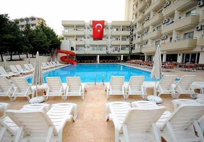 Почивка в SUN BEACH HILL HOTEL 4*, Сиде, Турция! Чартърен полет от София + 7 нощувки на човек на база All Inclusive