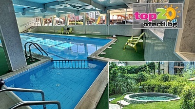 Почивка на Супер цени в Хисаря! Нощувка със закуска и вечеря + Минерален Басейн + Външно Горещо Минерално Топило, Джакузи и Сауна в хотел Албена, Хисаря, от 75 лв./38.35 € на човек