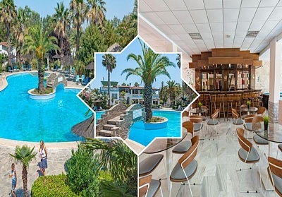  Почивка в Tropical hotel 3+, Фурка, Касандра, Гърция! 3+ нощувки на човек на база All Inclusive Light + басейн 