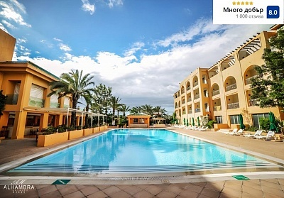 Почивка в Тунис: Ол инклузив хотела Alhambra Thalasso 5* - самолет от София