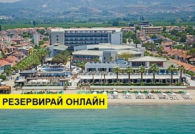 Почивка в Турция с автобус! 7 нощувки на човек на база All inclusive в Palm Wings Beach Resort Kusadasi 5*, Анталия, Турска ривиера с организиран автобусен транспорт от София