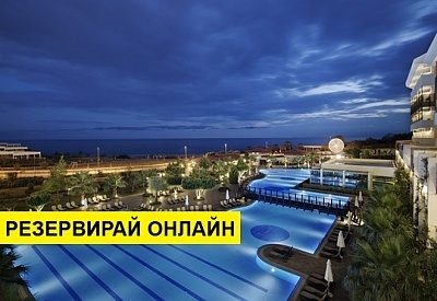 Почивка в Турция с автобус! 7 нощувки на човек на база Ultra all inclusive в Alba Royal Hotel 5*, Анталия, Турска ривиера с организиран автобусен транспорт от София