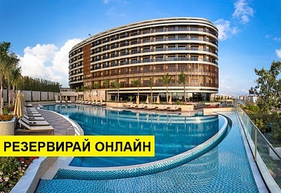 Почивка в Турция с автобус! 7 нощувки на човек на база Ultra all inclusive в Michell Hotel & Spa 5*, Анталия, Турска ривиера с организиран автобусен транспорт от София