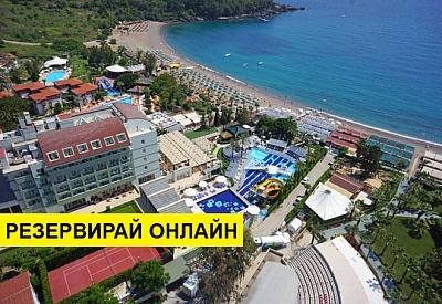 Почивка в Турция с автобус! 7 нощувки на човек на база All inclusive в Sealife Buket Resort 5*, Анталия, Турска ривиера с организиран автобусен транспорт от София