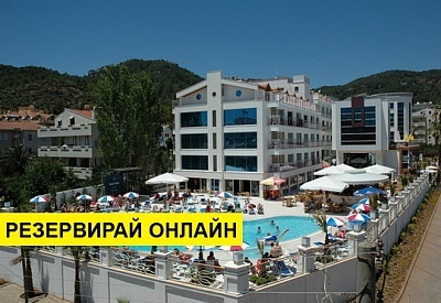 Почивка в Турция с автобус! 7 нощувки на човек на база All inclusive в Ideal Pearl 4*, Анталия, Турска ривиера с организиран автобусен транспорт от София