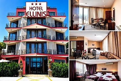 Почивка във Варна: Комфортна нощувка в хотел Еллинис, близо до морето