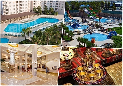  Почивка за Великден и Майски празници в ROYAL GARDEN BEACH HOTEL 5* ,Алания,Турция! 7 нощувки на човек на Ultra All Inclusive. Собствен транспорт! 