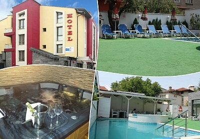  Почивка във Велинград на ТОП цена!  Нощувки на човек със закуска + сауна, парна баня и джакузи в хотел Свети Георги, Велинград 