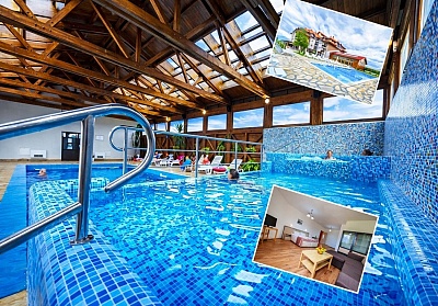 Почивка със закуска и минерален басейн в хотел Севън Сийзънс, село Баня до Банско