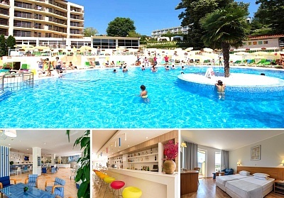  Почивка в Златни пясъци! All Inclusive нощувка на човек + басейн в хотел Мадара****. Дете до 11.99г = БЕЗПЛАТНО! 