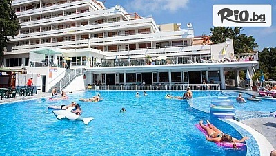 Почивка в Златни пясъци през Август! Нощувка на база All Inclusive + вътрешен и външен басейн, джакузи и сауна, от Хотел Плиска