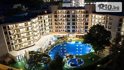 Почивка в Златни пясъци от 26 Юли до 12 Август! All Inclusive нощувка + ползване на басейни и Аквапарк, от Престиж Хотел и Аквапарк 4*