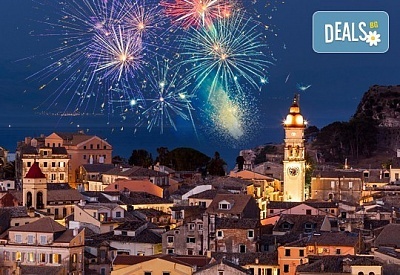 Посрещнете Нова година 2022 на о. Корфу, Гърция! 3 нощувки със закуски и вечери, празнична вечеря в хотел Olympion village 3* с България Травъл!