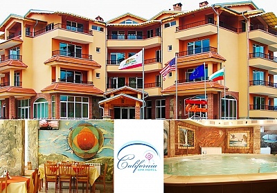 3 или повече нощувки със закуски и минерален басейн в хотел Калифорния, Павел баня