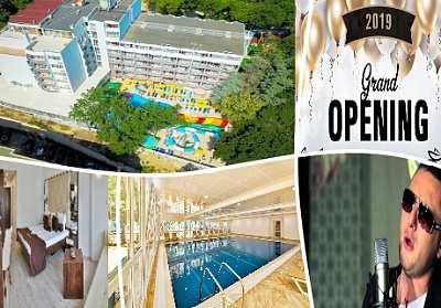  През май в Златни пясъци!  Нощувка на база All Inclusive + басейн, СПА и аквапарк в НОВИЯ хотел Престиж Делукс Хотел Аквапарк Клуб**** 