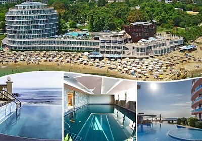 През Юни в Св. Св. Константин и Елена! Нощувка на човек на база All Inclusive + 3 минерални басейни и СПА от хотел Сириус Бийч. Дете до 11.99г. БЕЗПЛАТНО
