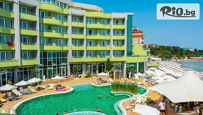 Промо цена за почивка в Несебър на първа линия до 12 Юни! Ultra All Inclusive нощувка + басейни, шезлонг и чадър на плажа, от МПМ Хотел Арсена 4*