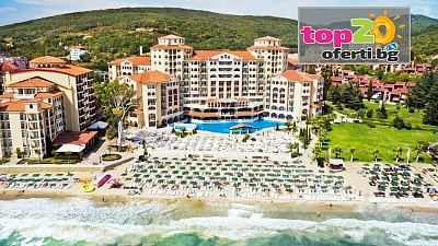 ПРОМО Оферта с до -30% отстъпка за Море на Първа линия в Елените! Нощувка с All Inclusive + Басейн и Мини Аквапарк + Детска Анимация в хотел Роял Парк 4*, Елените от 96.95 лв./човек. Безплатно за дете до 12 год.!