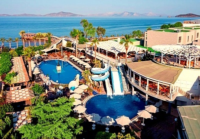 Промо почивка: 4* All Inclusive на първа линия в Бодрум! Самолетен билет от София + 7 нощувки на човек в Golden Beach Resort and Spa 4*