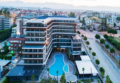 Ранни записвания за ALEXIA RESORT SPA HOTEL 5*, Сиде, Турция. Чартърен полет от София + 7 нощувки на човек на база Ultra All Inclusive