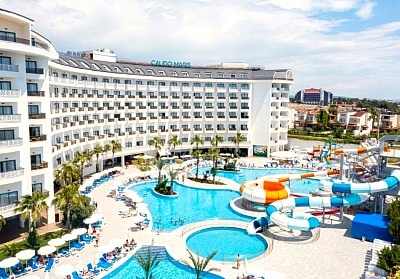Ранни записвания за 2026г: All inclusive хотел CALIDO MARIS 5* на 50м от плажа в Сиде, Турция